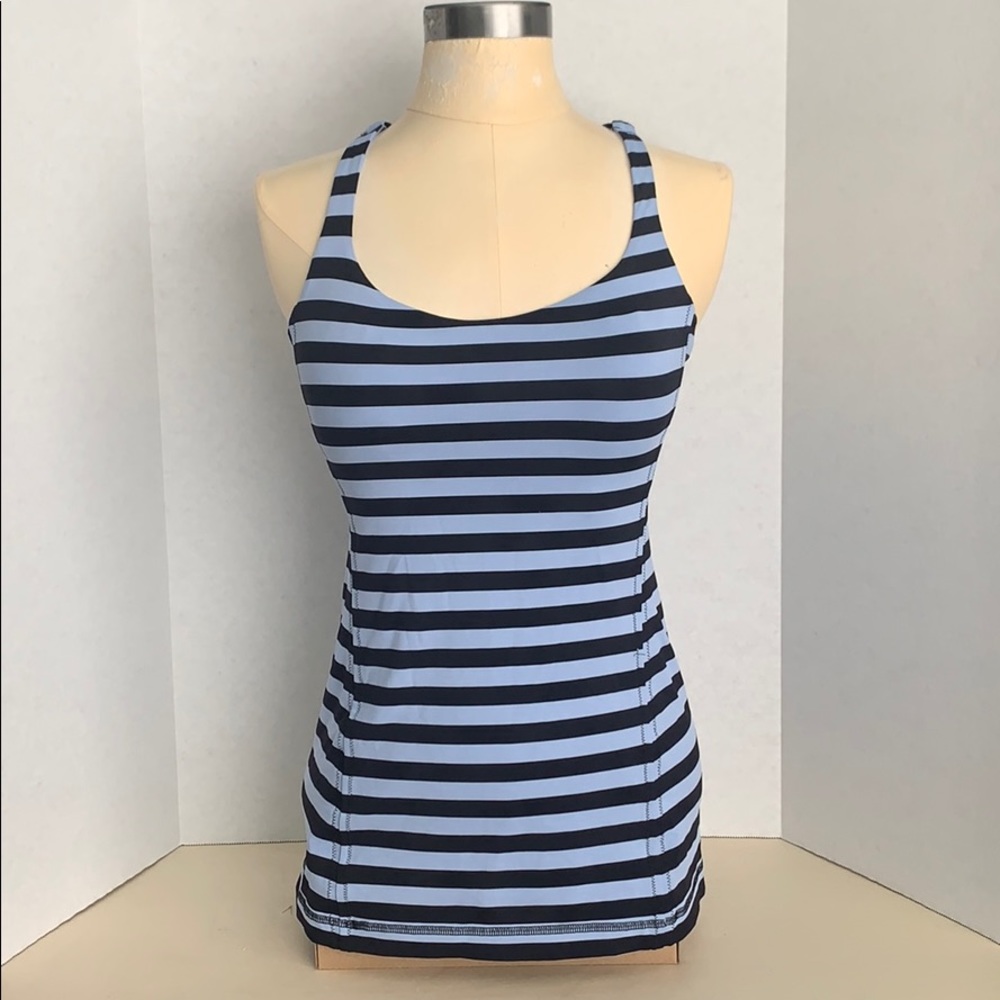 Lululemon Striped workout top